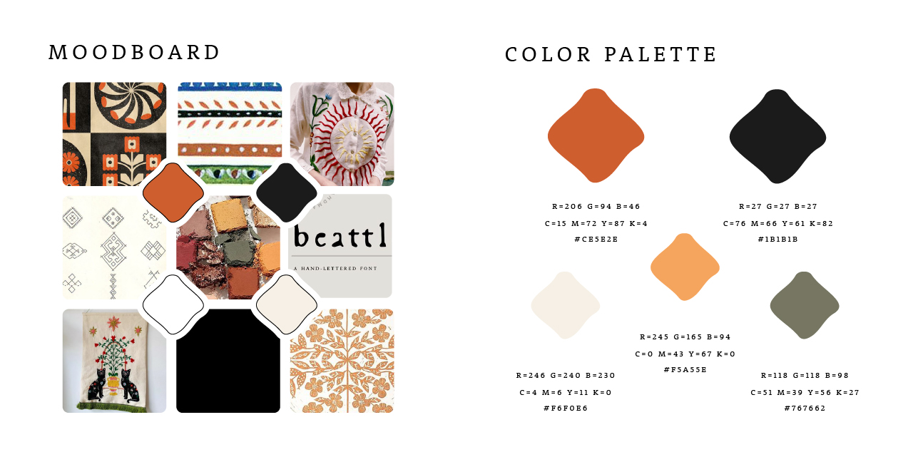 Moodboard e colori